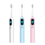 Sonic Sweep Electric Toothbrush HD Screen Adult Waterproof Toothbrush USB Rechargeable Toothbrush